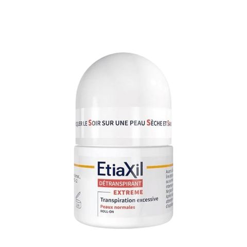 Lăn Khử Mùi EtiaXil Detranspirant Extreme Peaux Normales Roll-On Nhãn Đỏ Dành Cho Da Khoẻ 15ml