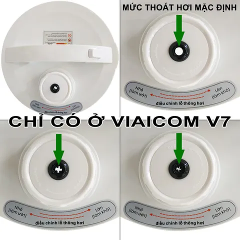 Máy Làm Tỏi Đen Viaicom V7 - Công Nghệ Nhật Bản, Tự Động, 4 Tầng, Tối Đa 2.5kg Tỏi Tươi, Chế Độ Lên Men 99.99% Hương Vị Ngọt Dẻo