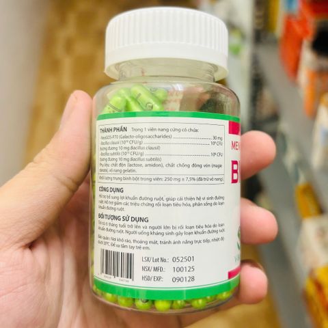Men vi sinh BIOLACTO 200 viên bổ sung lợi khuẩn