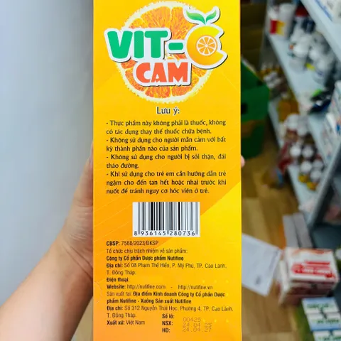 Combo 5 gói Kẹo ngậm Vit C Cam - ngon miệng, tăng sức đề kháng