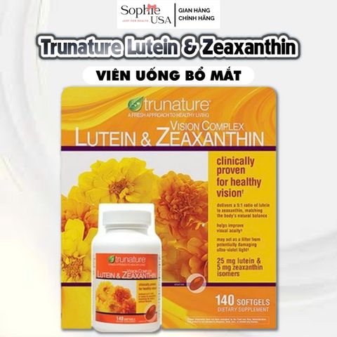 Viên uống Trunature Vision Complex Lutein & Zeaxanthin