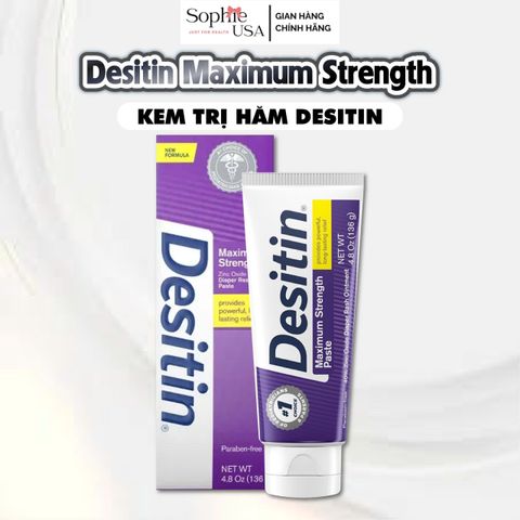 Kem chống hăm Desitin Mỹ 136g