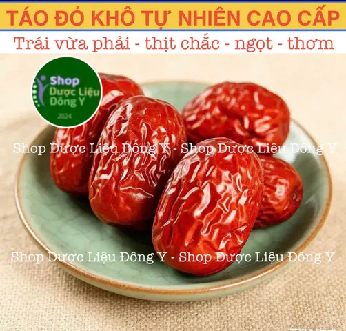 Táo Đỏ Sấy Khô - Quả To Táo Đỏ Tân Cương Loại Thượng Hạng Đều Ngon Và Đẹp