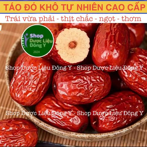 Táo Đỏ Sấy Khô - Quả To Táo Đỏ Tân Cương Loại Thượng Hạng Đều Ngon Và Đẹp