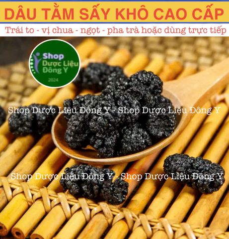Trái Dâu Tằm Sấy Khô 100gram (QUẢ CHÍN THƠM) - Tang Thầm Tử - Shop Dược Liệu Đông Y