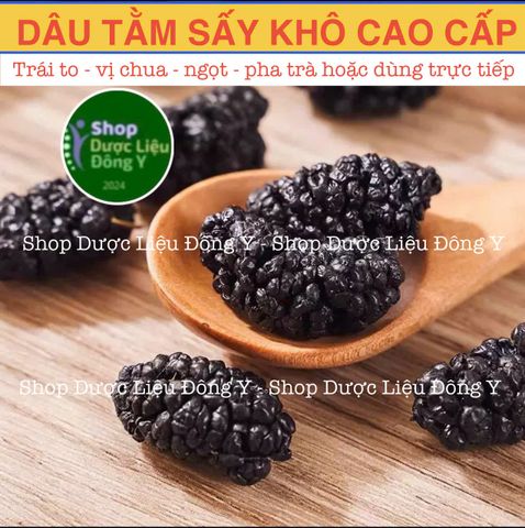 Trái Dâu Tằm Sấy Khô 100gram (QUẢ CHÍN THƠM) - Tang Thầm Tử - Shop Dược Liệu Đông Y