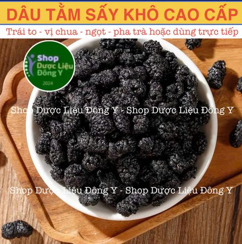 Trái Dâu Tằm Sấy Khô 100gram (QUẢ CHÍN THƠM) - Tang Thầm Tử - Shop Dược Liệu Đông Y