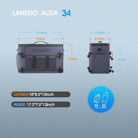 Túi Giữ Nhiệt Camping LANEDO COOLER
