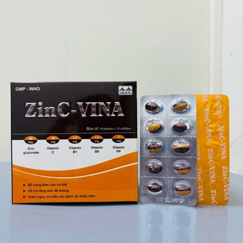 Kẽm Hữu Cơ Zinc Nasa 100 Viên – Bổ Sung Kẽm Và Vitamin, Hỗ Trợ Tăng Cường Sức Đề Kháng