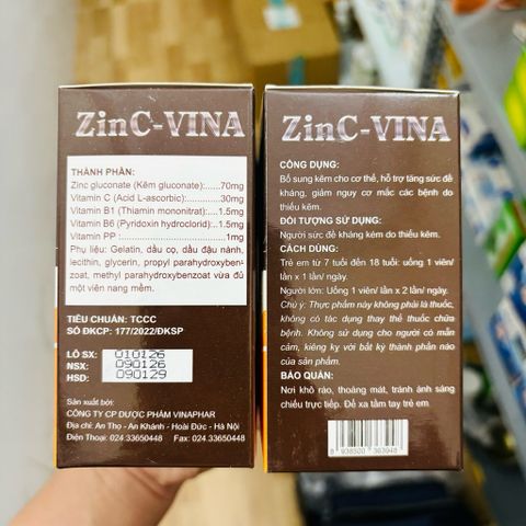 Kẽm Hữu Cơ Zinc Nasa 100 Viên – Bổ Sung Kẽm Và Vitamin, Hỗ Trợ Tăng Cường Sức Đề Kháng