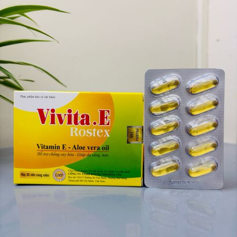 Viên uống đẹp da Vitamin E chống oxy hóa