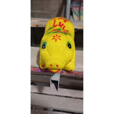 Heo đất dáng dài chữ lộc