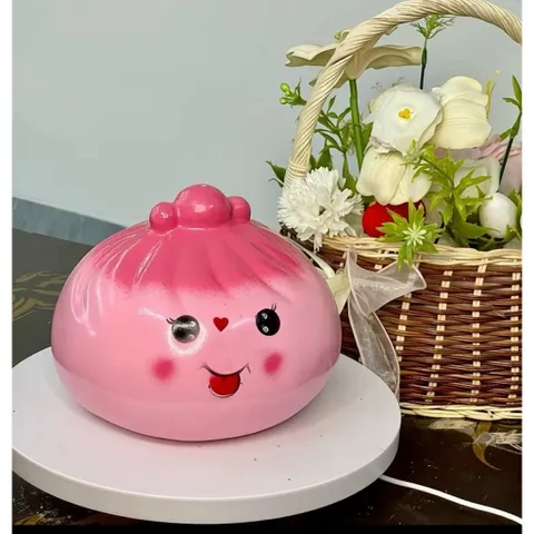 Heo đất tiết kiệm bánh bao tiểu màn thầu