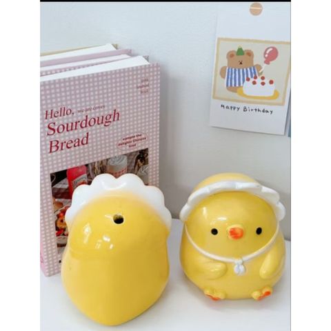 Heo đất tiết kiệm gà con cute