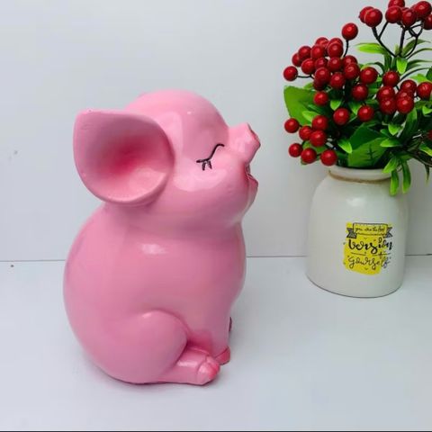 Heo đất tiết kiệm hot 3d size 20cm + 30cm