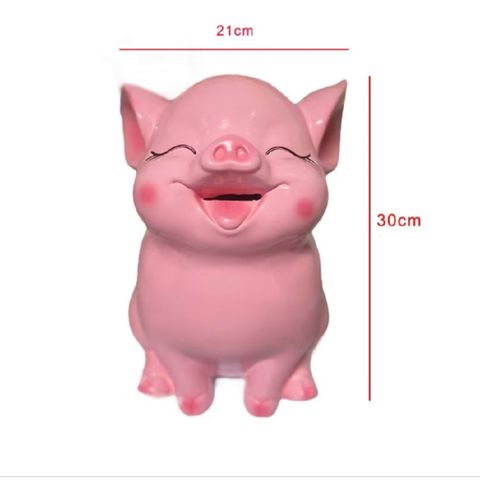 Heo đất tiết kiệm hot 3d size 20cm + 30cm
