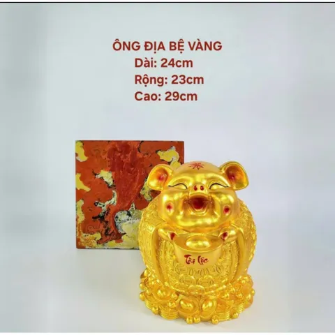 Ông địa tài lộc tiết kiệm /heodatnhasua