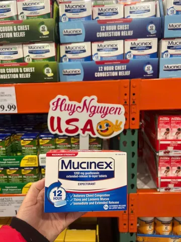MUCINEX 56v - xanh dương