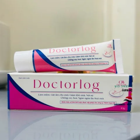(Hàng Giga Đức) Kem dưỡng môi ngừa lão hóa môi Doctorlog 10gr