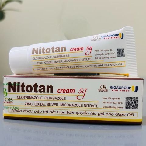 (Hàng Giga Đức) Nirozan Cream bôi nấm ngứa viêm da 5gr - 10gr