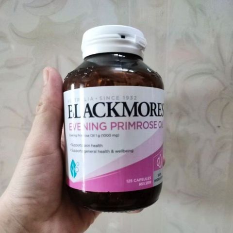Tinh Dầu Hoa Anh Thảo Blackmores Evening Primrose Oil 125 & 190 Viên - Hỗ Trợ Cân Bằng Hormone Nội Tiết Tố - Giảm Hội Chứng Tiền Kinh Nguyệt (PMS) & Chăm Sóc Các Vấn Đề Về Da - S/P Chuẩn Úc