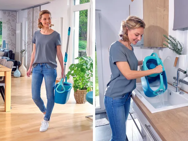 Cây Lau Nhà 360 Độ LEIFHEIT Made In EU