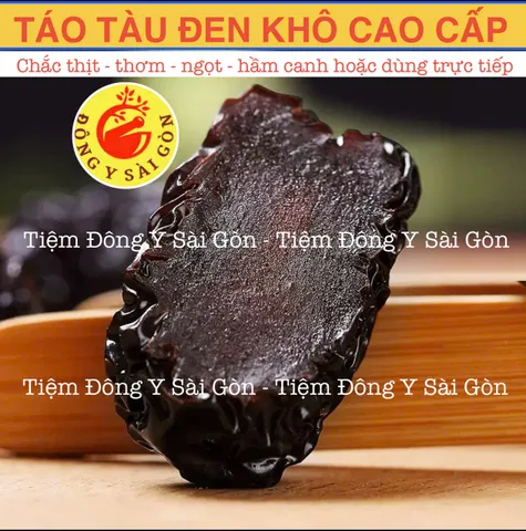 Táo Tàu Đen Hàn Quốc - Đại Táo - Táo Đen (Quả mới, ngọt, dẻo) - Tiệm Đông Y Sài Gòn