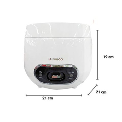Vỏ Nồi Cơm LocknLock EJR426 0.8L (Không Bao Gồm Lòng Nồi Cơm)- Hàng Chính Hãng