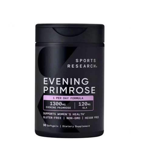 Tinh Dầu Hoa Anh Thảo Sports Research Evening Primrose Oil 90 Viên - Hỗ Trợ Cân Bằng Nội Tiết Tố - Giảm Hội Chứng Tiền Kinh Nguyệt (PMS) & Chăm Sóc Các Vấn Đề Về Da - S/P Chuẩn Mỹ