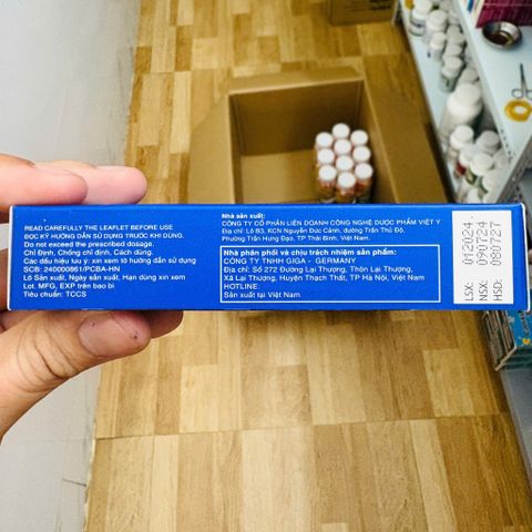 (Hàng Giga Đức) Danisil Cream kem bôi nấm ngứa, nấm kẻ tay kẻ chân