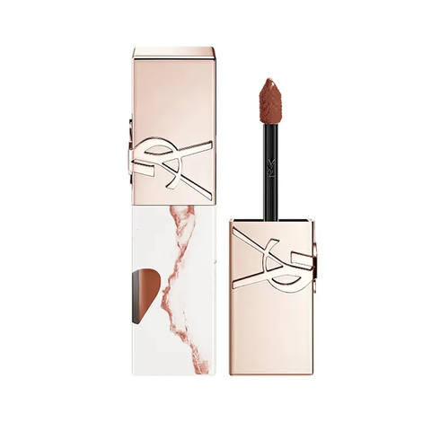 Son Yves Saint Laurent YSL The Inks Vinyl Cream 442 Cuppuccino Kiss - Son Môi Cam Cháy Cao Cấp Chất Lượng Sang Trọng, Dưỡng jjẨm Tối Ưu