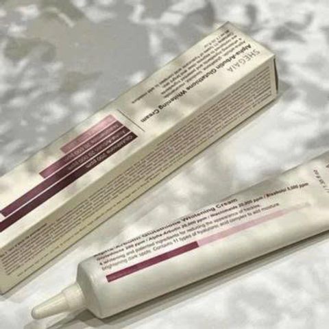 Kem dưỡng trắng da mờ nám SHEGAIA Alpha-Arbutin Glutathione 40ml [ Hàng nhập khẩu]