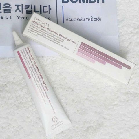 Kem dưỡng trắng da mờ nám SHEGAIA Alpha-Arbutin Glutathione 40ml [ Hàng nhập khẩu]