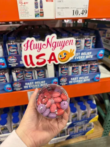 Tums Antacid Chewy Bites Assorted Berries lọ 108v