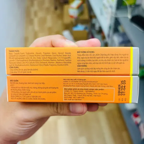 (Hàng Giga Đức) Kem bôi ngứa màu cam Dipro.Lag G3