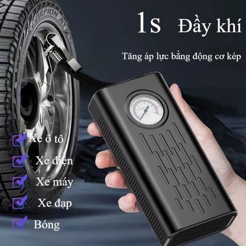 Máy Bơm Hơi Lốp Xe Không Dây RSD