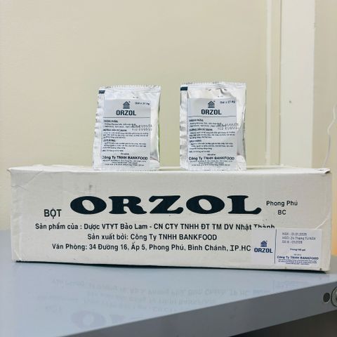 Combo 10 gói - 20 gói bù nước điện giải Oresol giá rẻ ORZOL