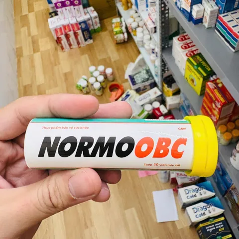Viên sủi NORMO OBC hỗ trợ tiêu hóa, giảm đầy hơi khó tiêu