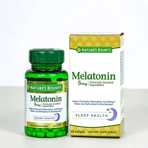 (Mỹ) Viên Hỗ Trợ Ngủ Ngon Nature's Bounty 60 viên Giúp Điều Hoà Giấc Ngủ Sâu Giấc