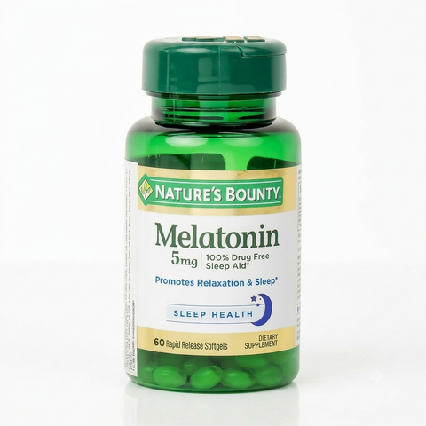 (Mỹ) Viên Hỗ Trợ Ngủ Ngon Nature's Bounty 60 viên Giúp Điều Hoà Giấc Ngủ Sâu Giấc