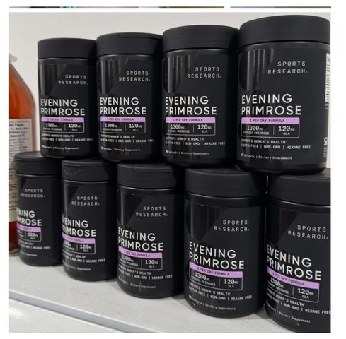 Tinh Dầu Hoa Anh Thảo Sports Research Evening Primrose 1300mg