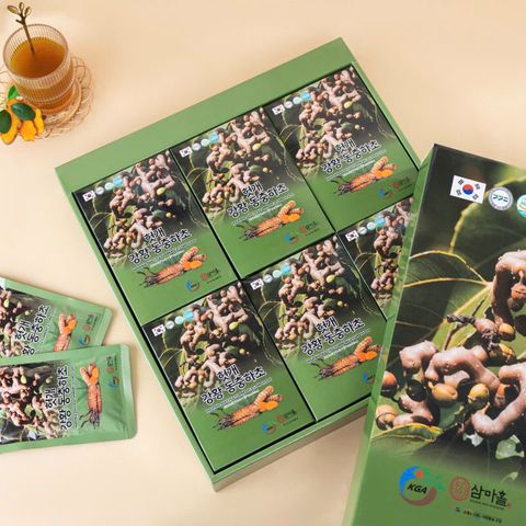 Nước Mát Gan Nghệ Vàng Đông Trùng Hạ Thảo KGA Hovenia Dulcis - Giải Độc, Tăng Cường Chức Năng Gan, Hỗ Trợ Sức Khỏe Dạ Dày 70ml