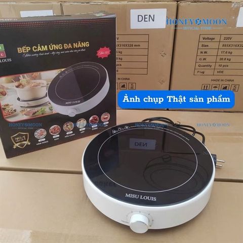 Bếp Từ Tròn Cảm Ứng Đa Năng Misu Louis, 6 Chế Độ Nấu Tiện Lợi sử Dụng