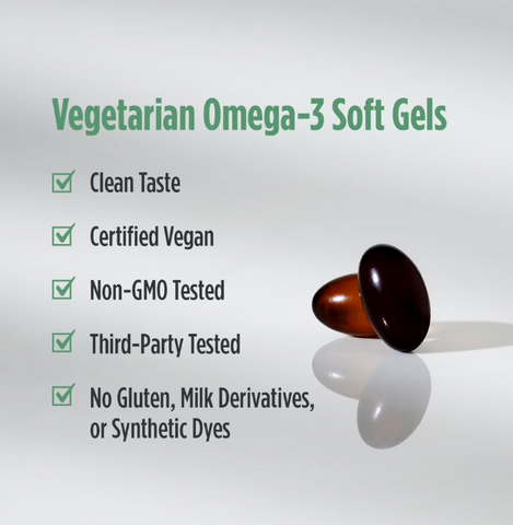 Viên uống Dầu tảo Nordic Naturals ALGAE Omega 715mg 120 viên Mỹ - MẸ SÓC