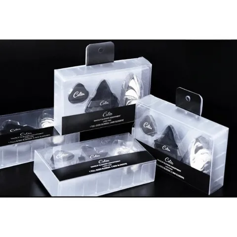 Set 3 Bông Mút Trang Điểm Celin 3 In 1 - Mút Tán Nền Mềm Mại, Tán Đều Kem Nền Và Phấn
