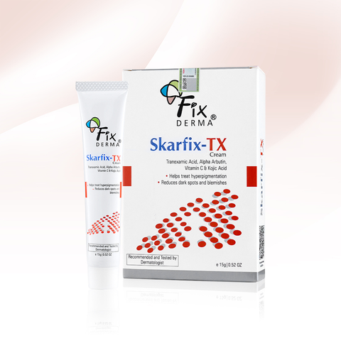 Kem Giảm Nám Tàn Nhang Fixderma Skarfix-Tx Cream 15g Date Xa NK