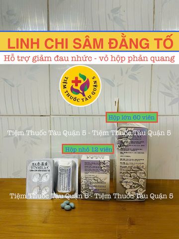 Linh Chi Sâm Đằng Tố STAMILAX 60 Viên - Hỗ Trợ Đau Xương Khớp, Tăng Cường Sức Khỏe, Giảm Đau Khớp