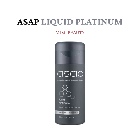 ASAP LIQUID PLATINUM - Tinh Chất Tái Tạo Da Ban Đêm, Mang Lại Làn Da Sáng Mịn & Tươi Trẻ 130ml