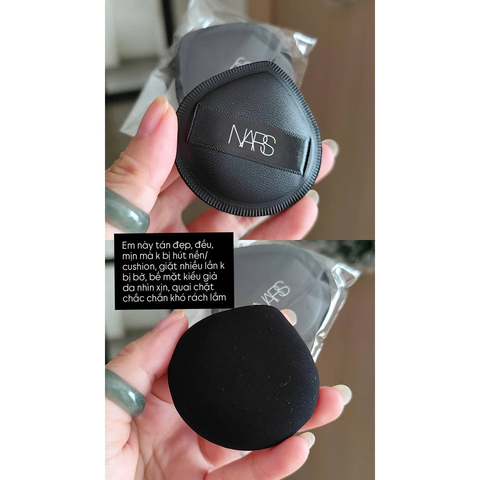 Bông Phấn Trang Điểm Cushion Nars Hình Giọt Nước - Mềm Mịn, Tán Đều Nền
