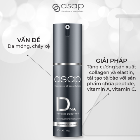 Asap DNA Renewal Treatment – Tinh Chất Phục Hồi Cấu Trúc Da 30ml